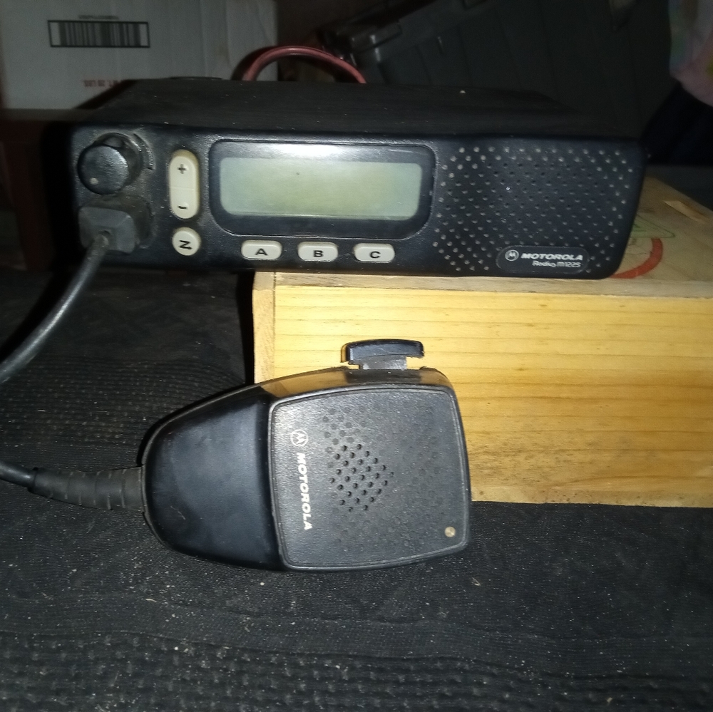 Motorola cb radio & pioneer gps